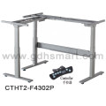 Sale to Andorra Electronic adjustable height desk aluminium for office CEO & carton box sit to stand office table